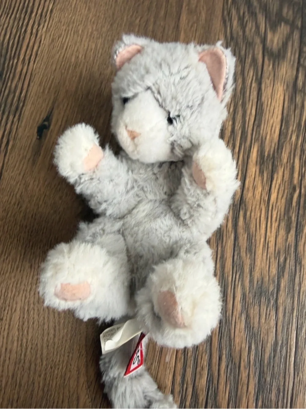 Douglas Plush Gray Cat Toy - Soft Stuffed Kitten